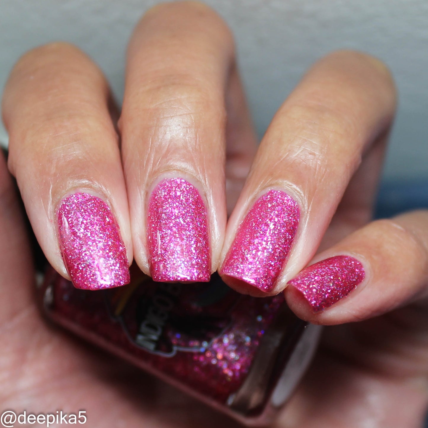 Some Kind of Superstar - magenta/pink holo flakie