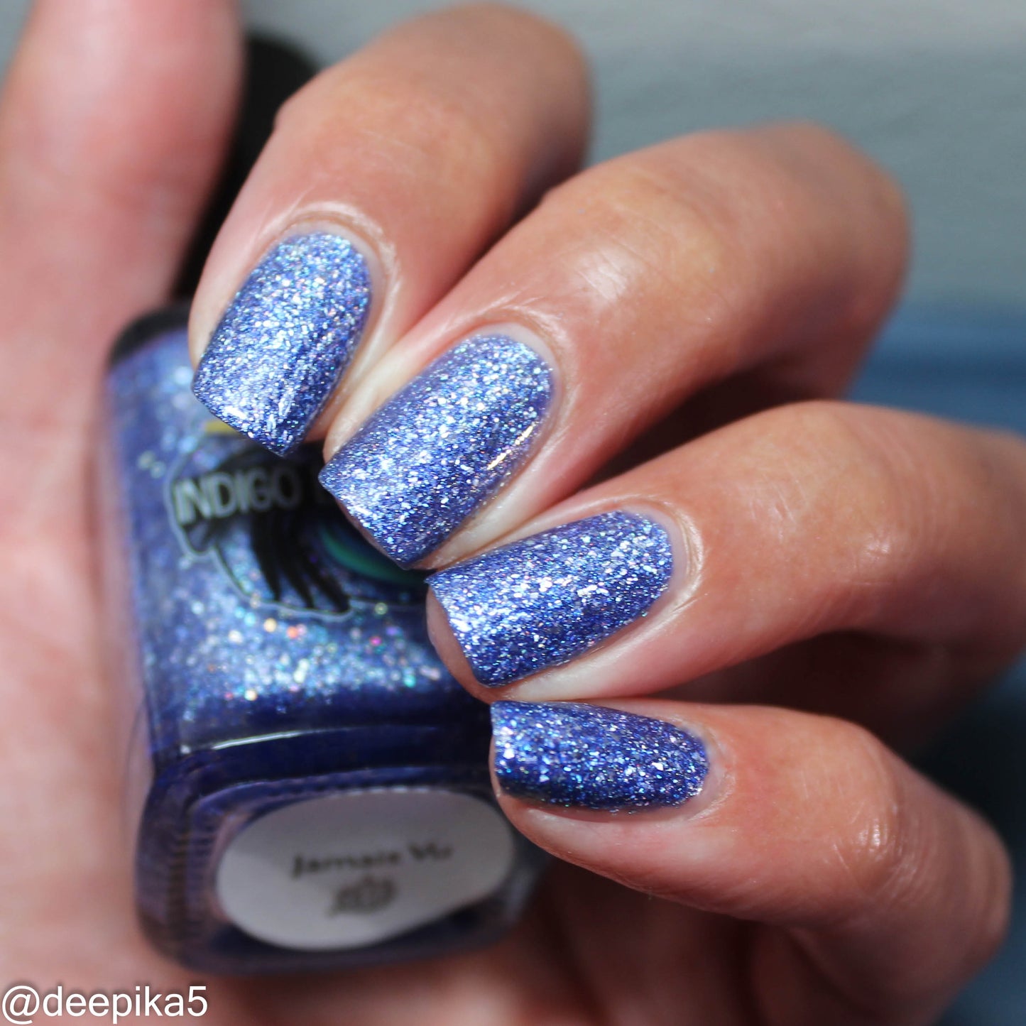 Jamais Vu - purple holo flakie