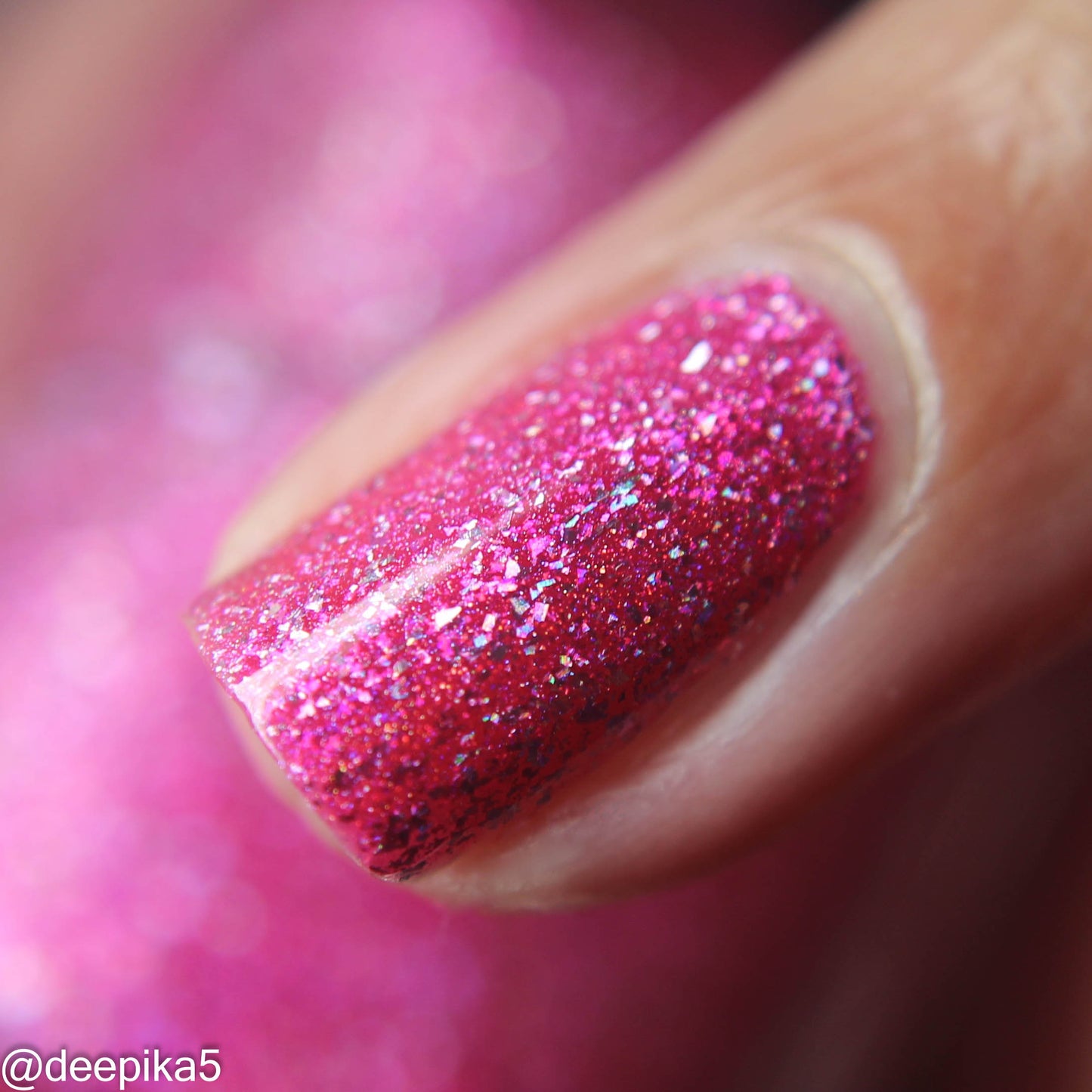 Some Kind of Superstar - magenta/pink holo flakie