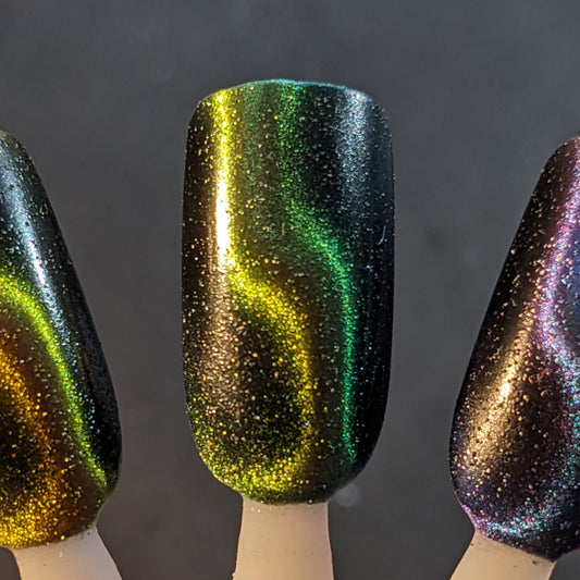 Immensity & Eternity - Green Magnetic Multichrome & Reflective Glittter