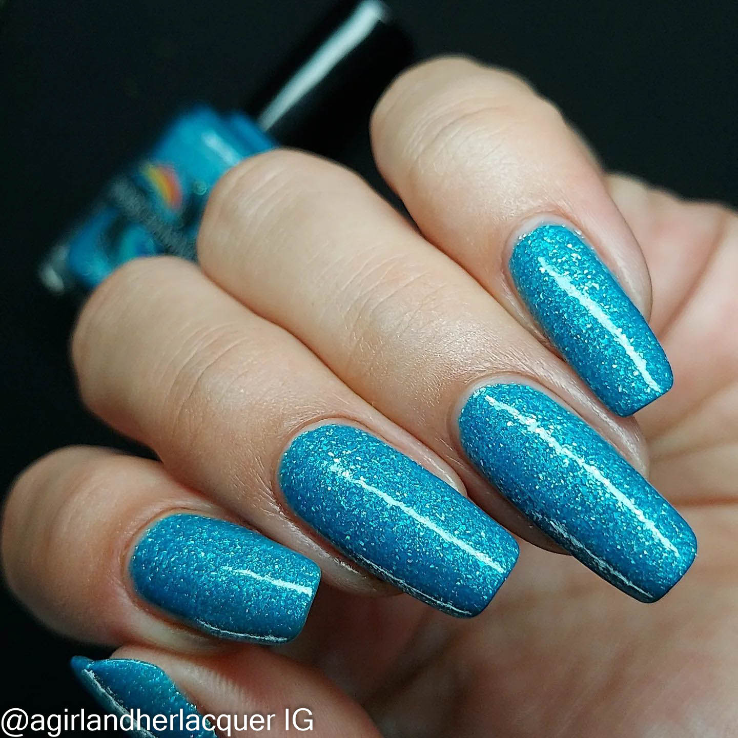 Dolores Dei - sky blue holo flakie