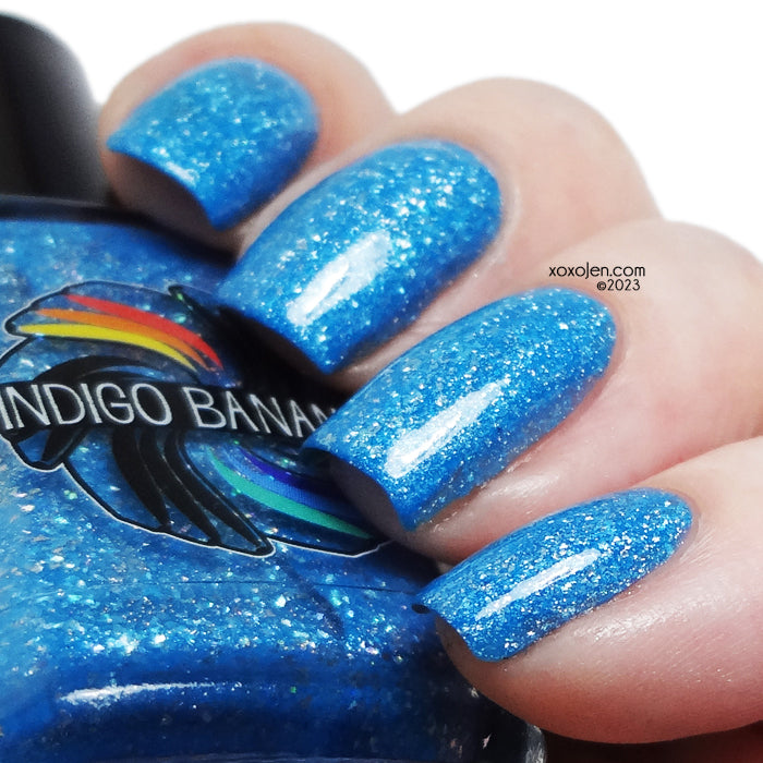 Dolores Dei - sky blue holo flakie