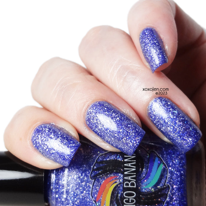 Jamais Vu - purple holo flakie