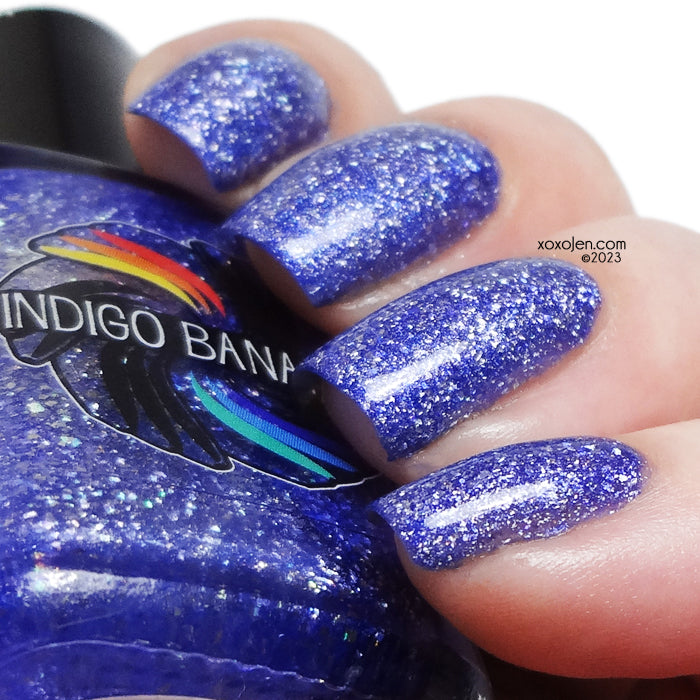 Jamais Vu - purple holo flakie