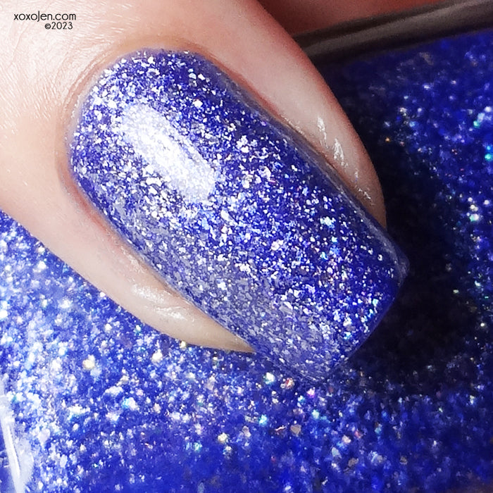 Jamais Vu - purple holo flakie