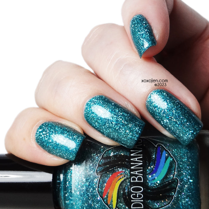 Volta do Mar - teal holo flakie