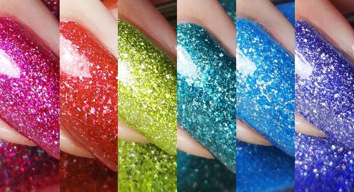 Disco holo flakie collection