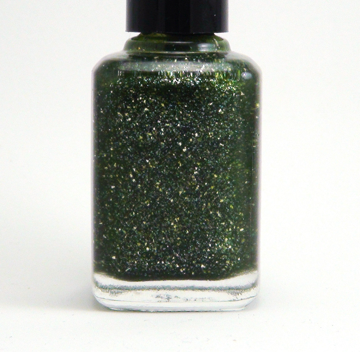 Earthshine (Clair de terre) - dark green jelly w/ flakies DISCONTINUED