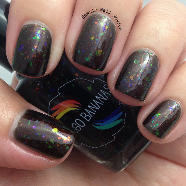 Land Before Swine - OG UP - brown shimmer and multichrome flakies