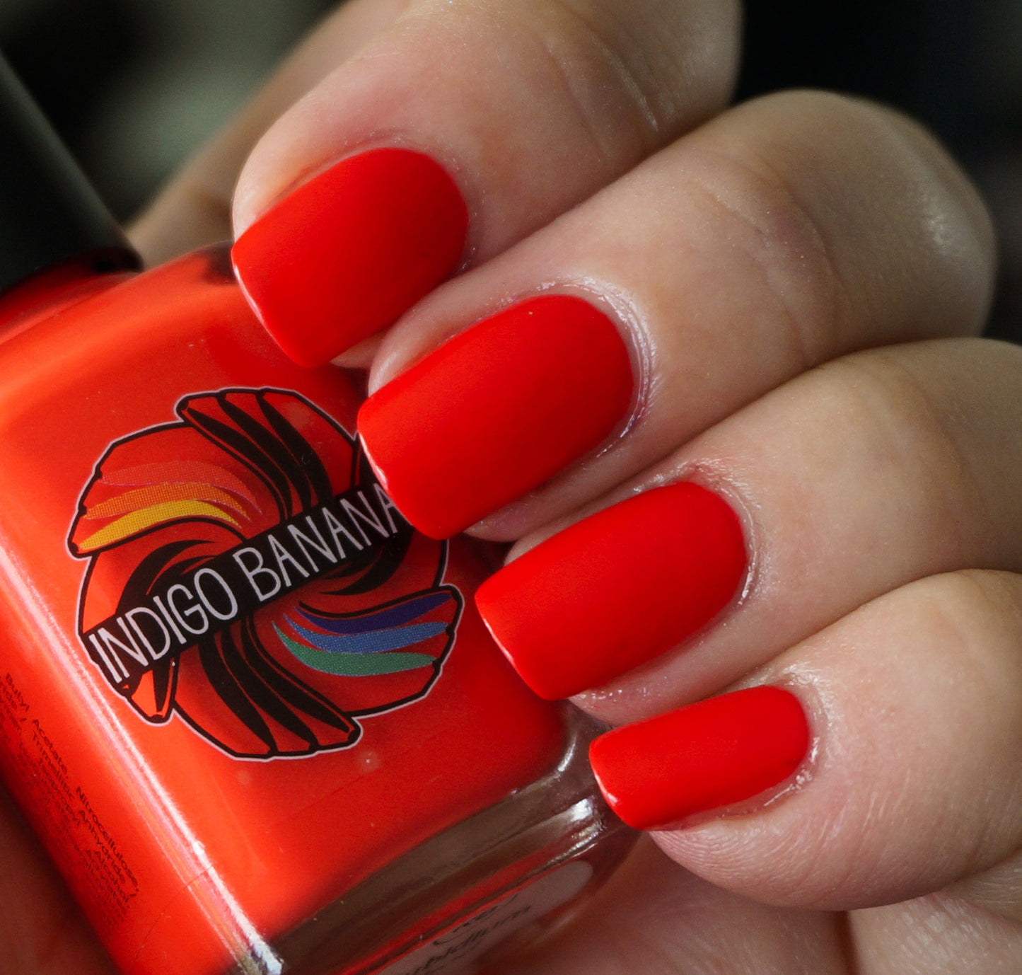 Rubidium Rhod - neon red creme