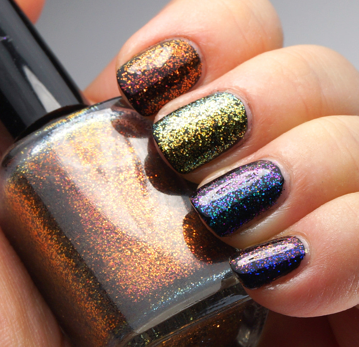 Pi!  - multichrome / colorshifting glitter top coats