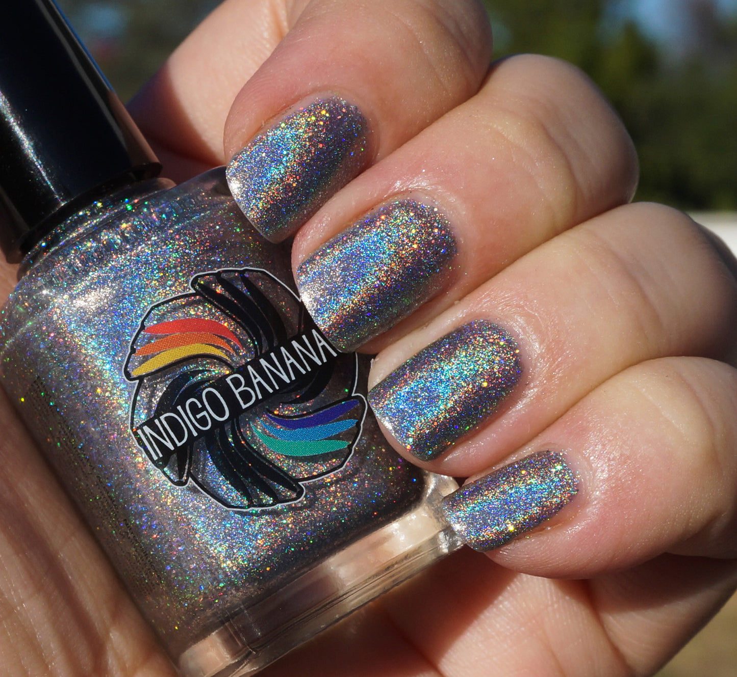 Holy Matrignomey - silver linear holographic - super holo