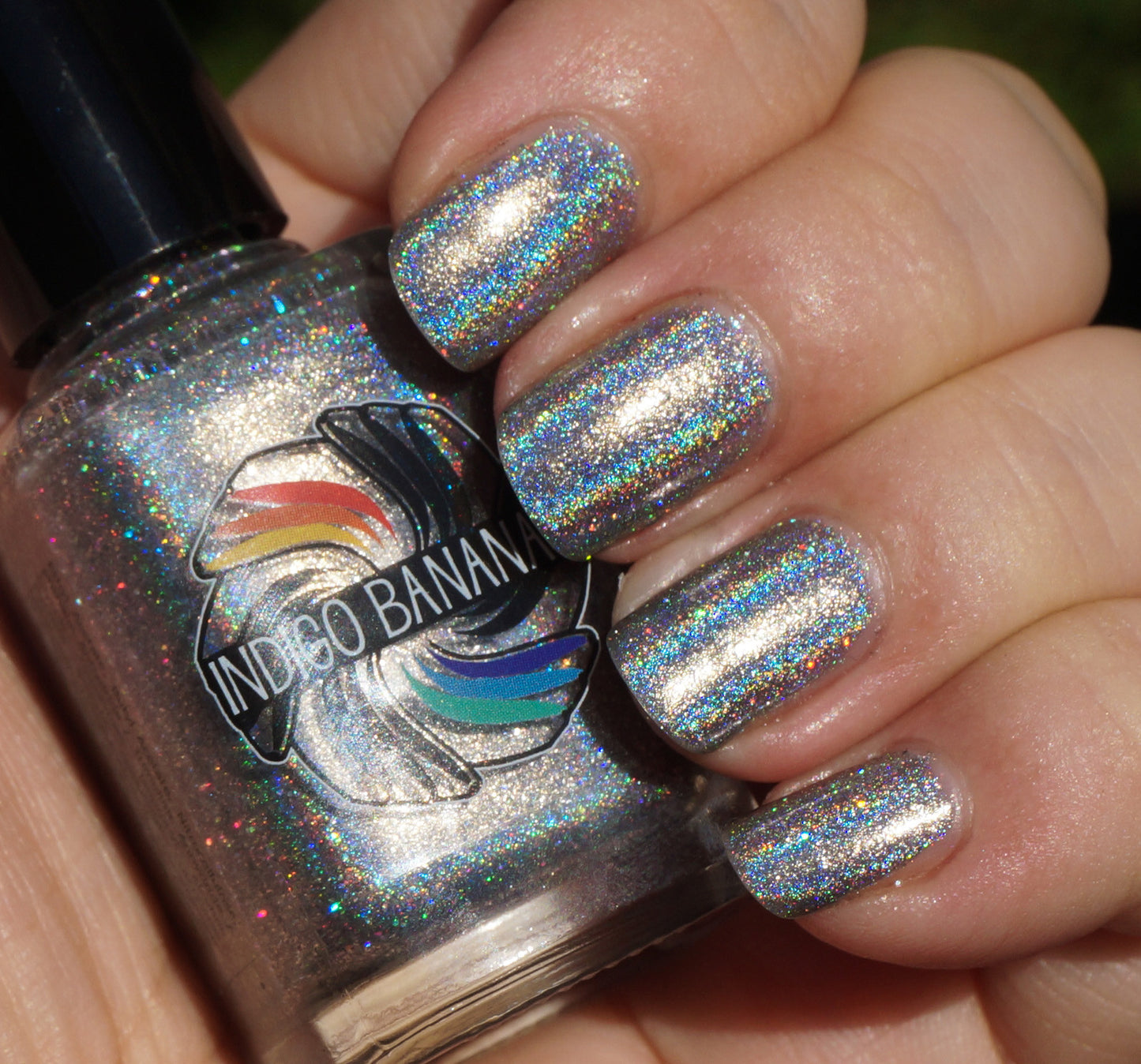 Holy Matrignomey - silver linear holographic - super holo