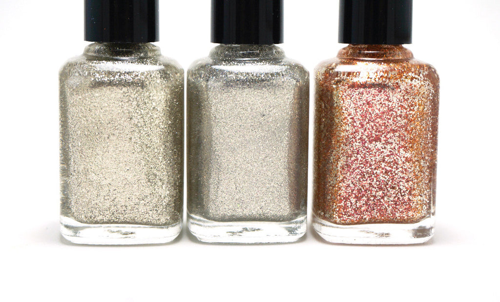 Putting on the Ritz - real silver flakie (mix of multiple sizes)