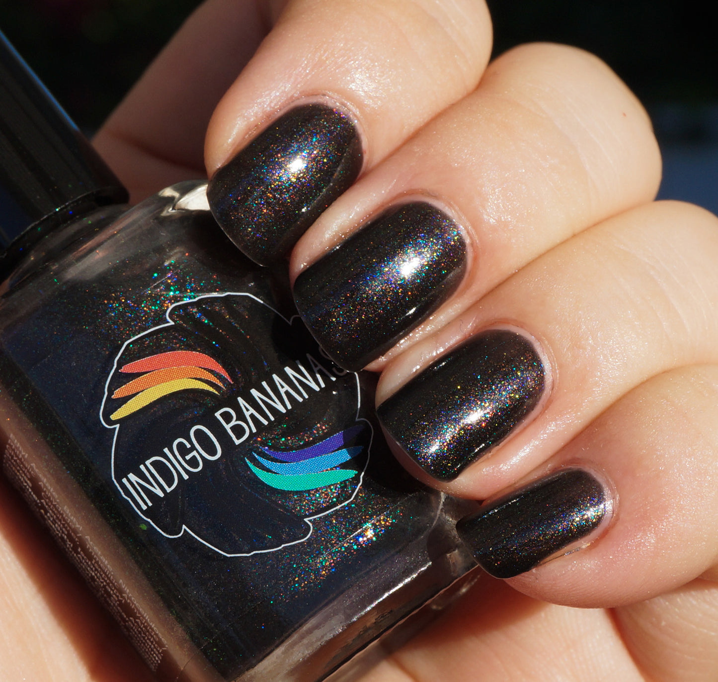 When Are We? - black with multicolor shimmer