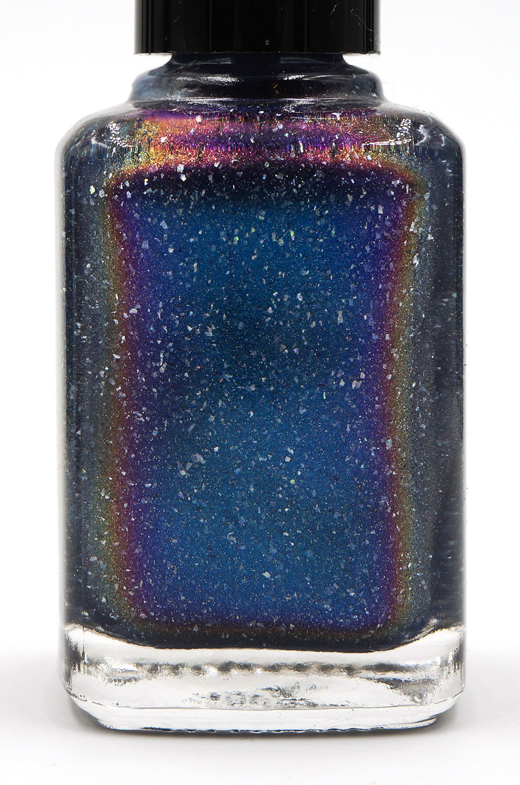 The Beauty in the World - light blue multichrome linear holographic w/ flakies