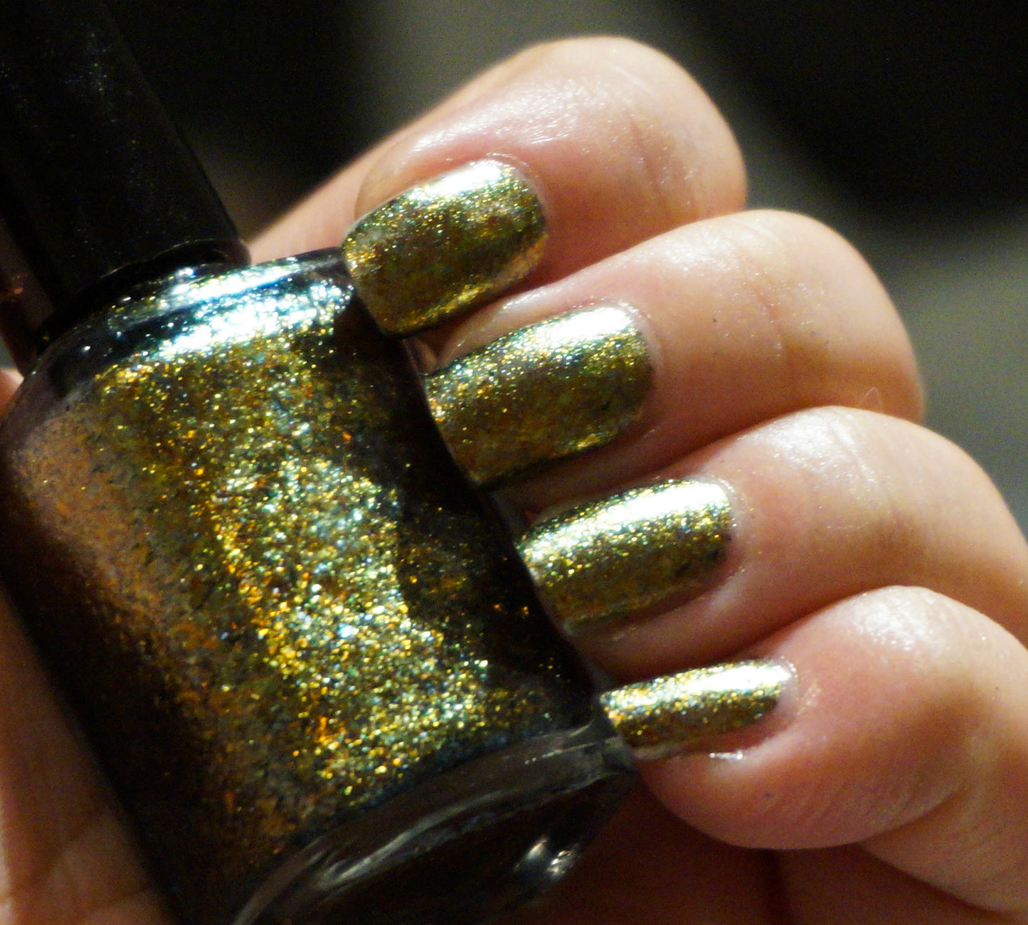 Quantum Gravity - gold chrome flakie