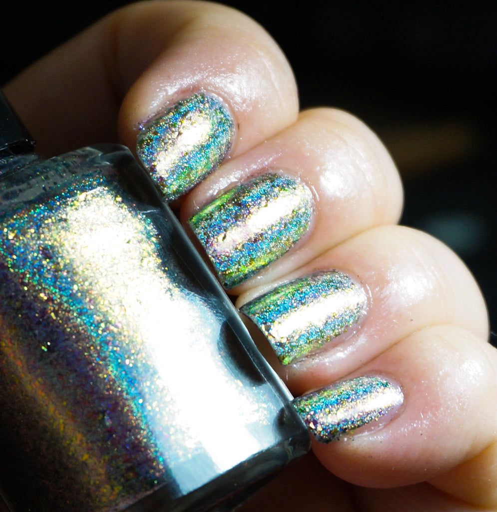 Dawn Chorus (HOLO) - red/pink/gold/green mega chrome flakie