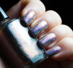Violet Stars (HOLO) - purple/red/gold mega chrome flakie