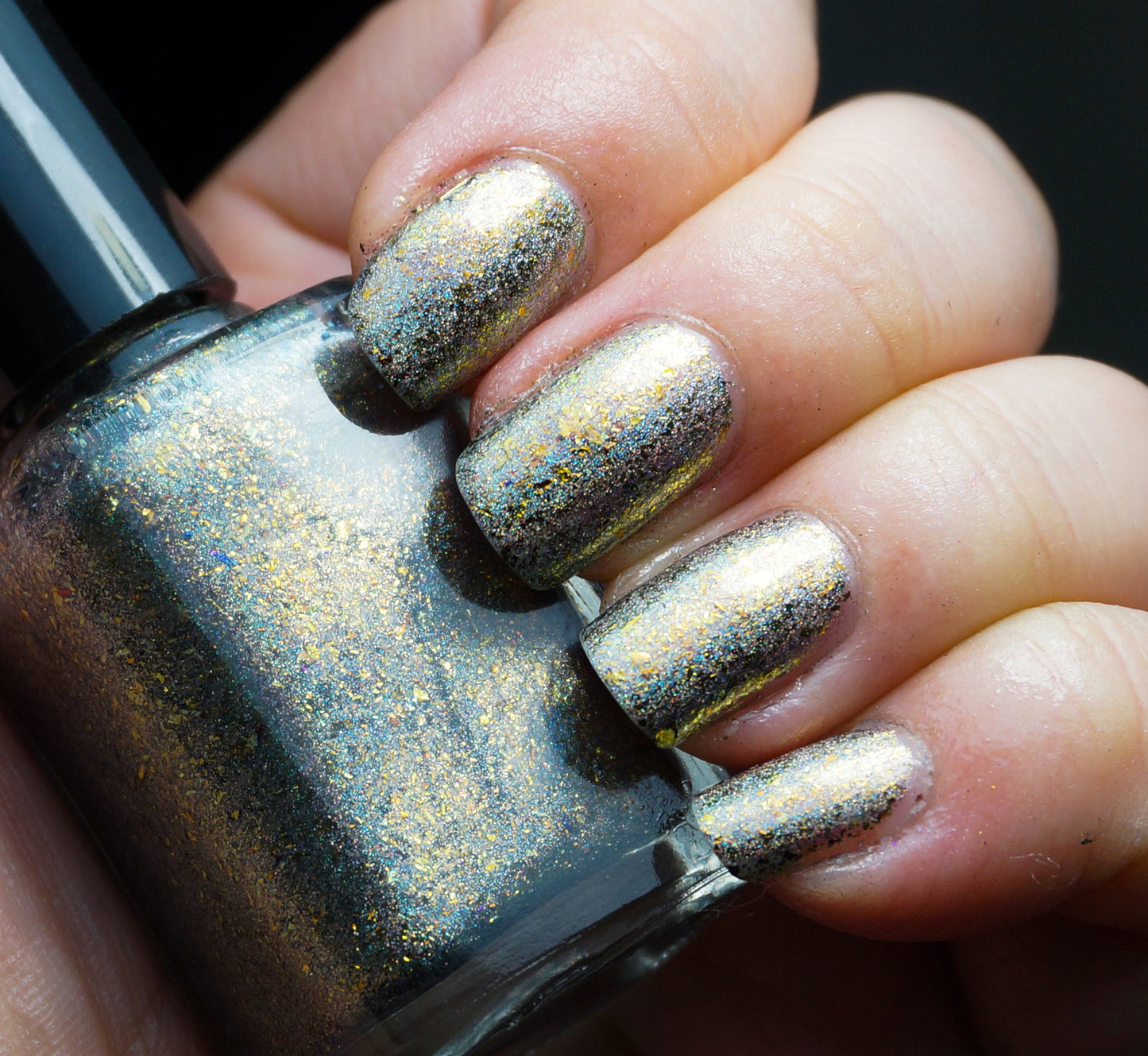 Hay Ride (HOLO) - gold mega chrome flakie