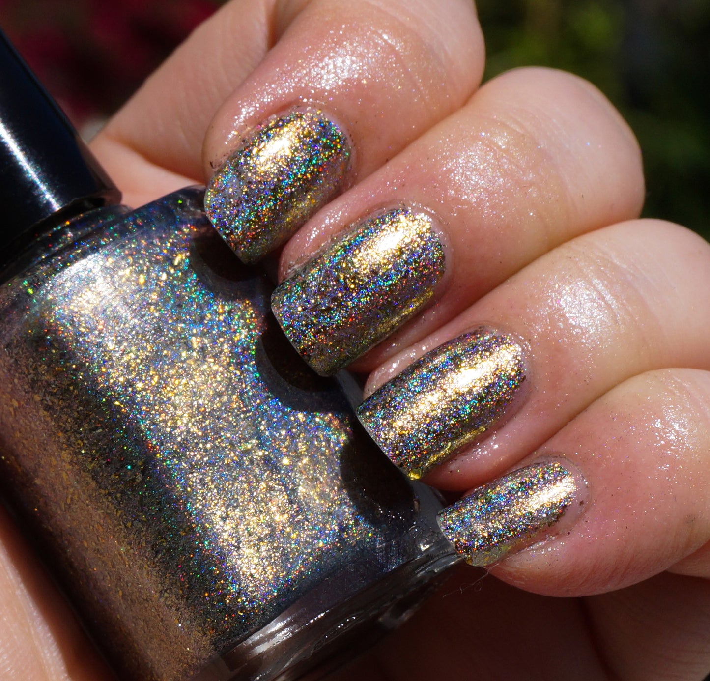 Hay Ride (HOLO) - gold mega chrome flakie