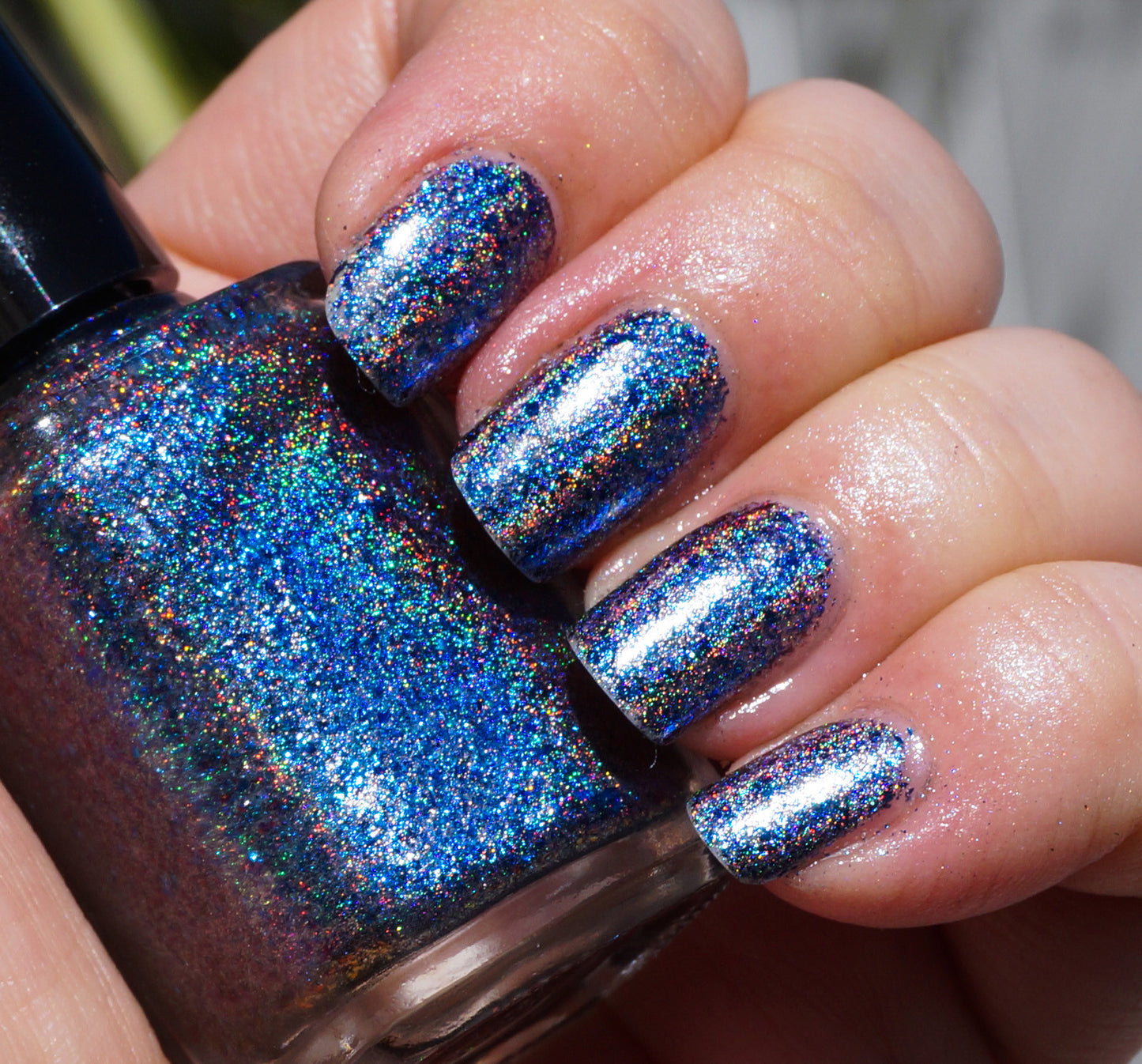 Hyperborea (HOLO) - blue/purple mega chrome flakie