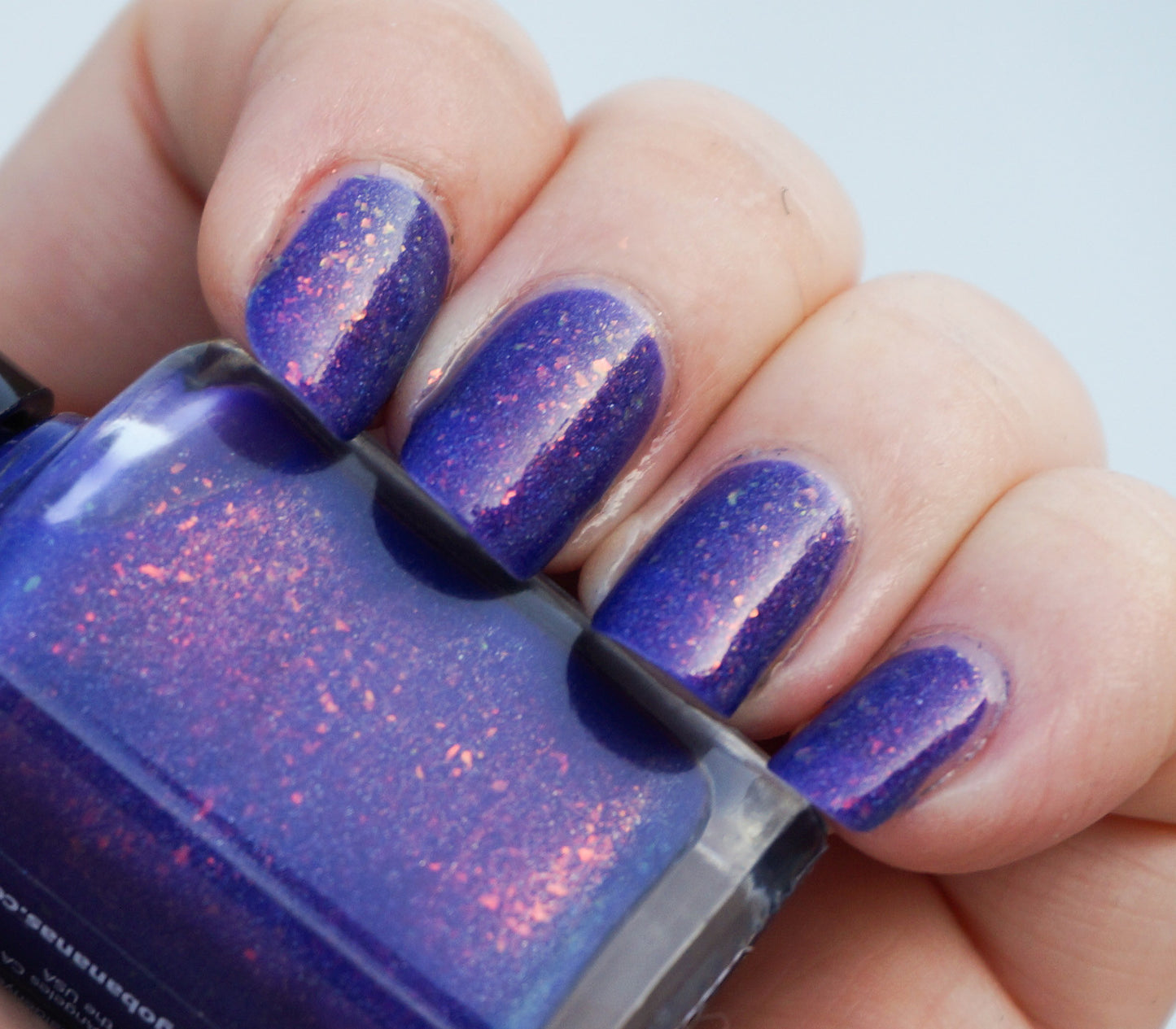 Hole in the Sky - OG UP purple colorshifting flakie, shimmer & linear holo