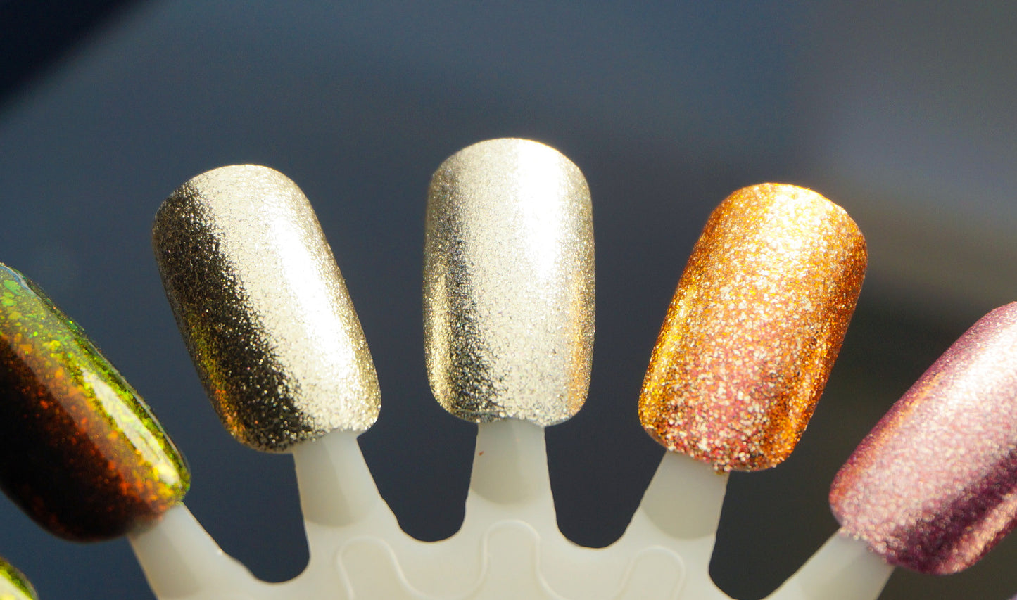 Putting on the Ritz - real silver flakie (mix of multiple sizes)