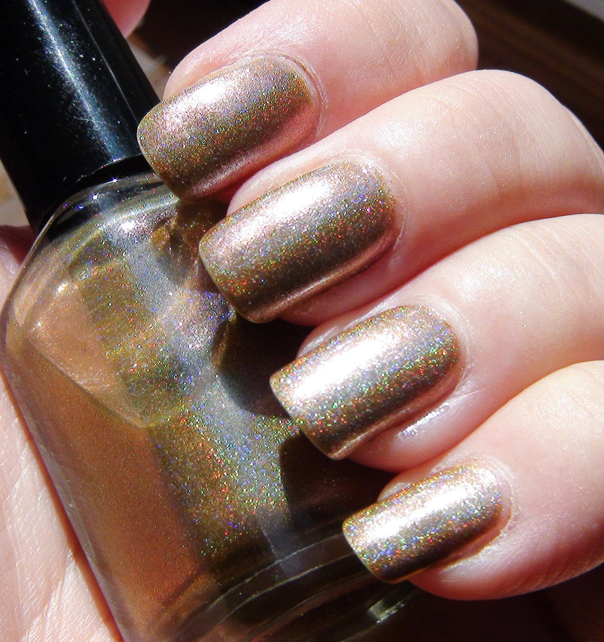 Hallucinate - bronze/green/pinkish/copper multichrome holographic DISCONTINUED