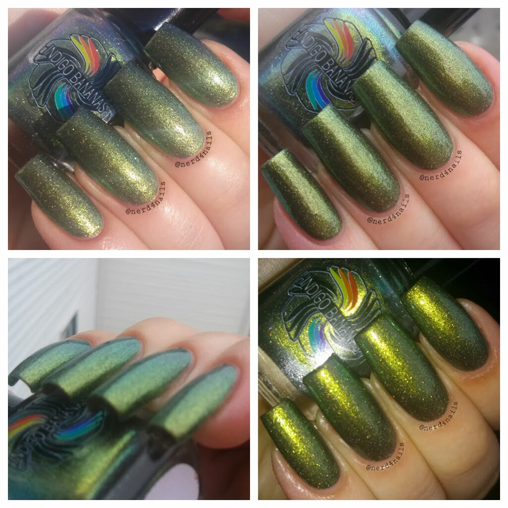 Pan - olive/green multichrome