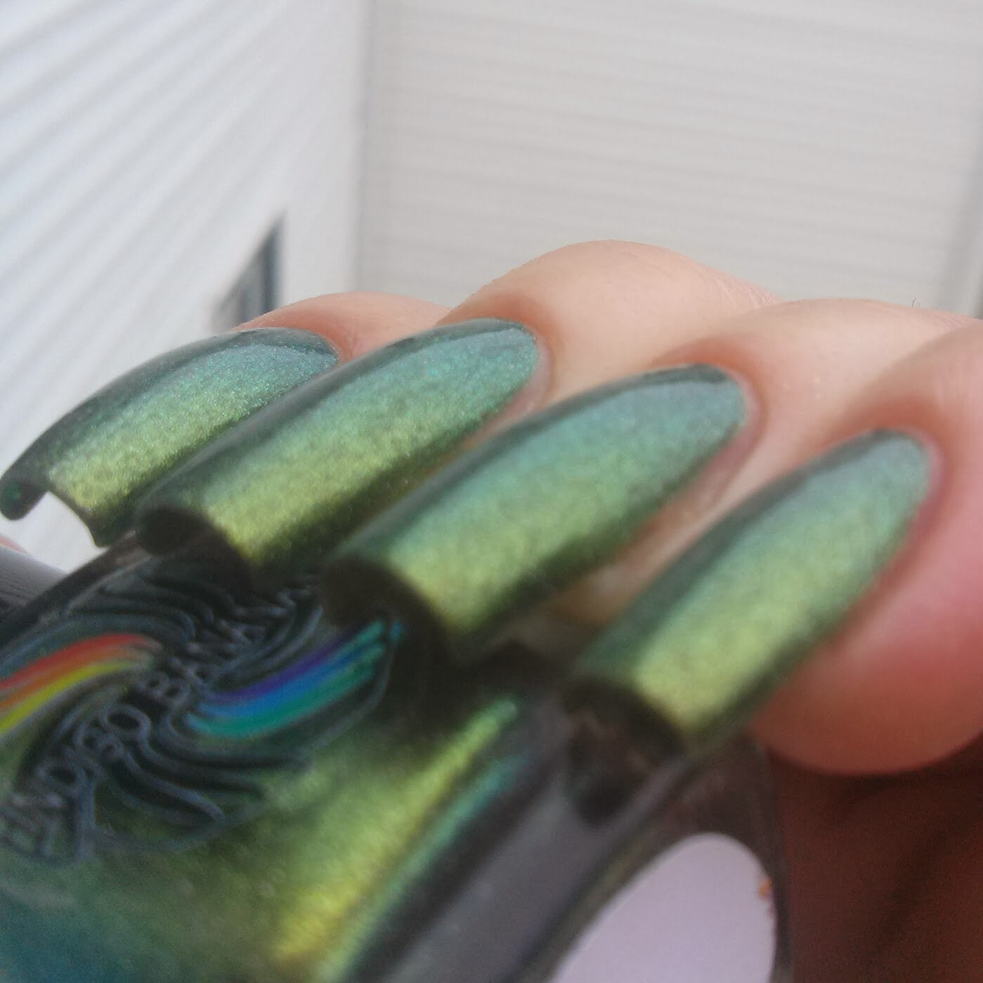 Pan - olive/green multichrome