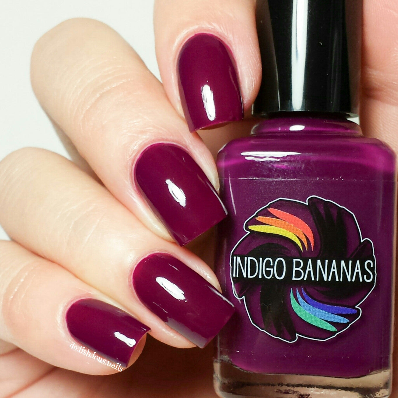 Dark Side of Maroon - reddish purple creme - Creme a la Mode Box #1
