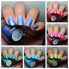 Disco holo flakie collection