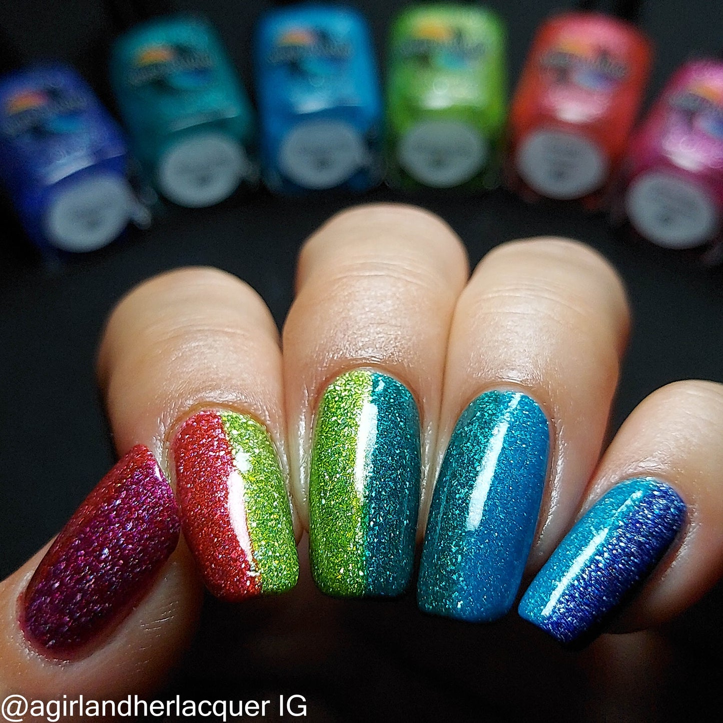 Disco holo flakie collection