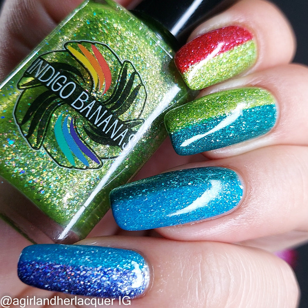 Disco holo flakie collection
