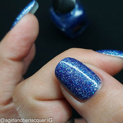 Jamais Vu - purple holo flakie