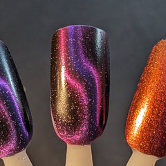 Galaxy Rise - Purple/Violet Magnetic Multichrome & Reflective Glittter