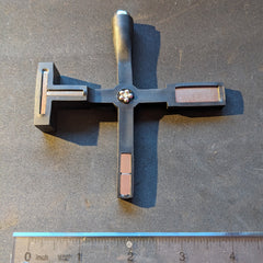 Nail Magnet - CROSS - Five Way flexible strong magnet
