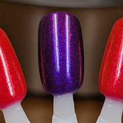 Fix Your Heart - Purple with violet-gold Aurora shimmer