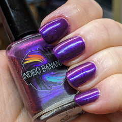 Fix Your Heart - Purple with violet-gold Aurora shimmer