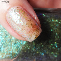 Crystal Flakie toppers - Copper - Gold - Teal - Violet - OG UP relative