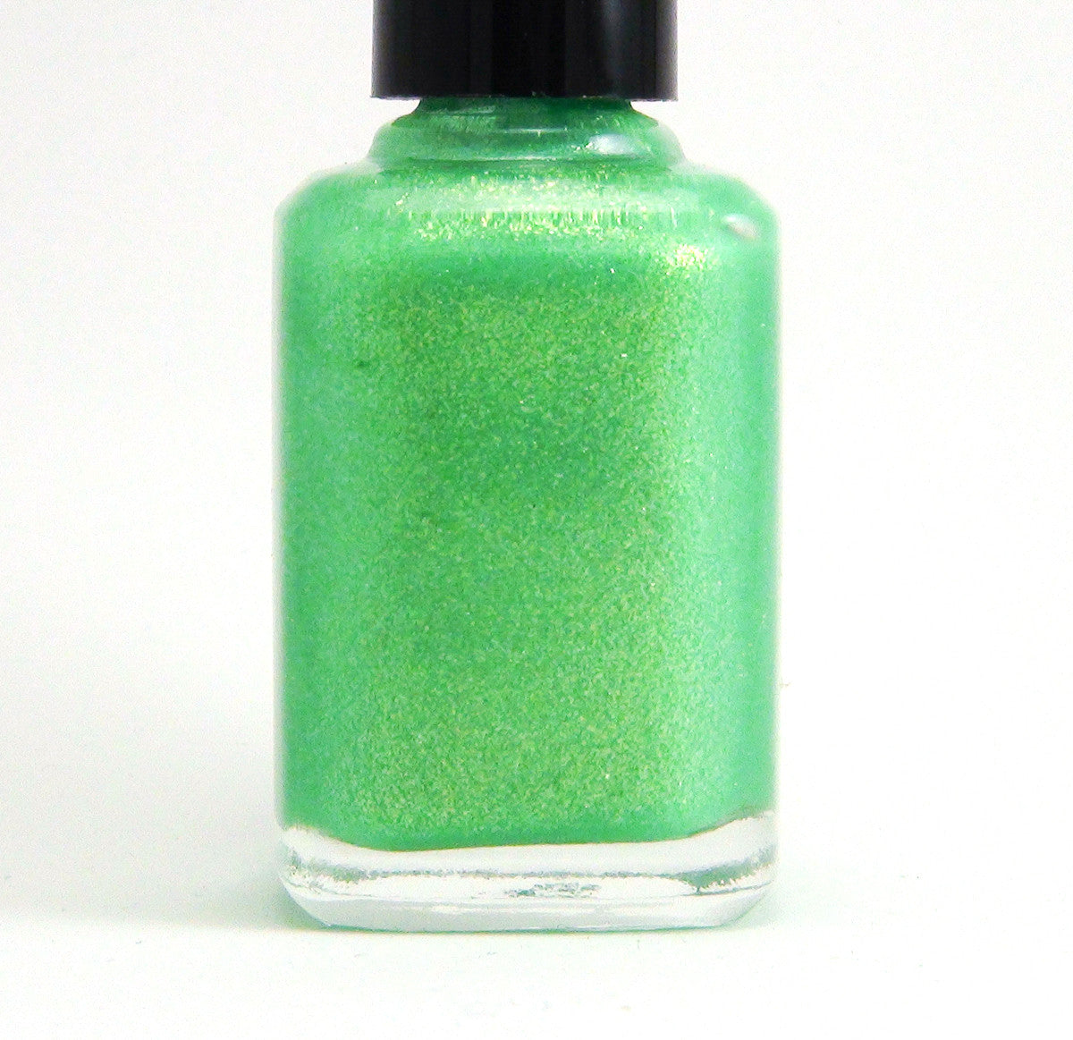 Lime Warp - lime green glass fleck shimmer - GLOWS