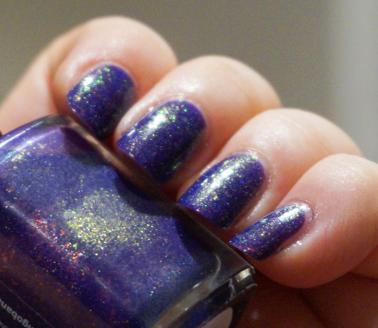 Hole in the Sky - OG UP purple colorshifting flakie, shimmer & linear holo