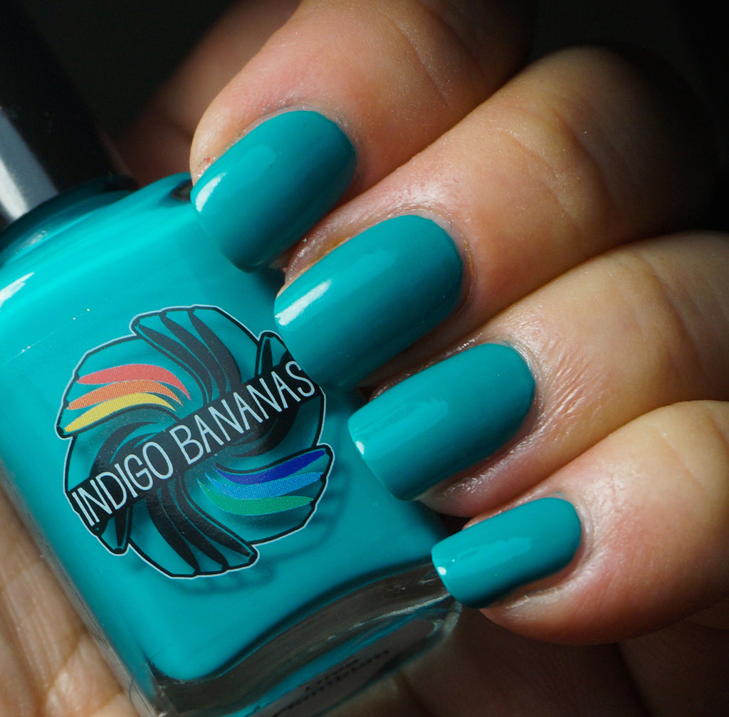 Teal Me the Truth- Holographic : Glitter Nail Polish