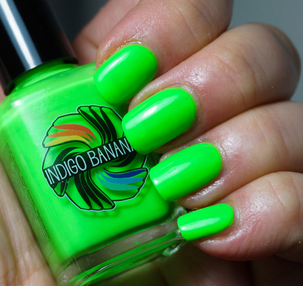 At Home UV / LED Gel Polish | Neon Green - Gelous New Zealand