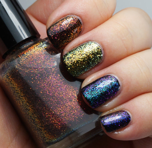 Pi!  - multichrome / colorshifting glitter top coats