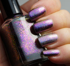 Galactic Halo - pink-purple/copper chrome flakie
