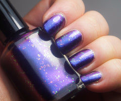 Aquaflame - blue multichrome OG UP sibling -flakie-