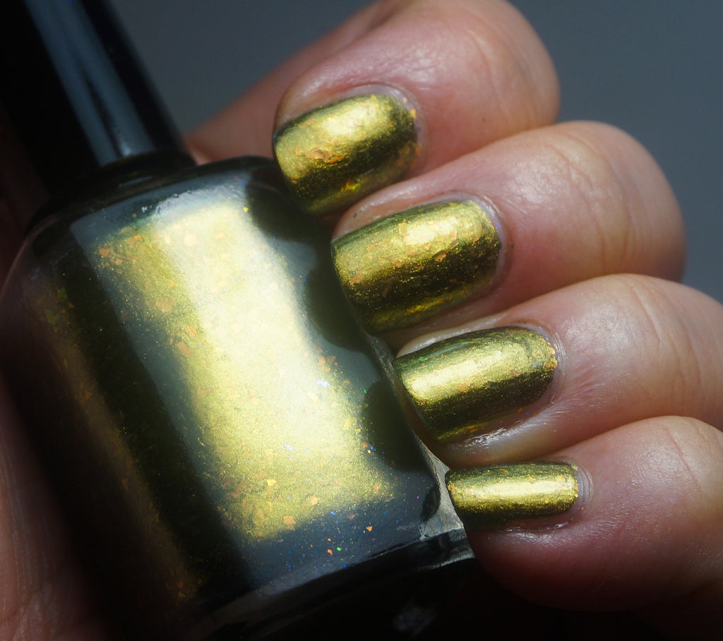 Basilisk - gold multichrome & colorshifting flakie  (Limited Edition) DISCONTINUED