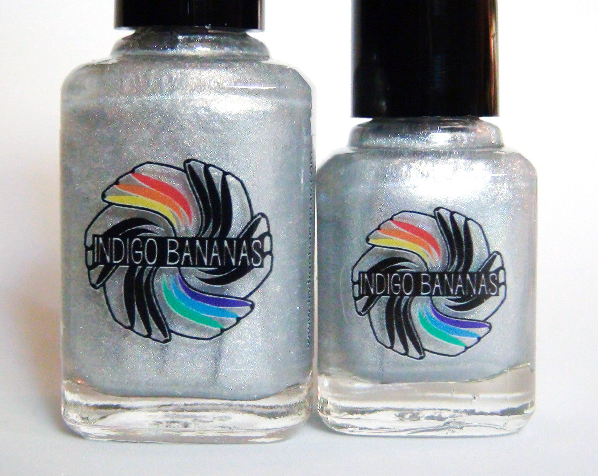 Do You Have a Flag - white linear holo with flakies DISCONTINUED
